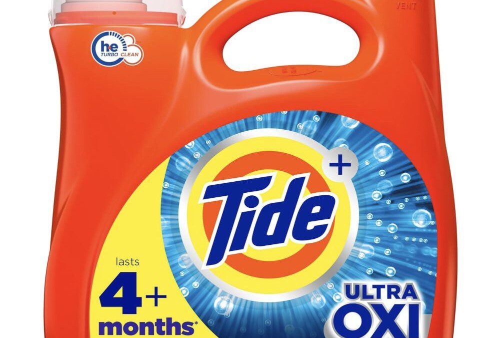 Tide Ultra Oxi Liquid Laundry Detergent, 132 fl oz. for just $12.69 on Amazon with Subscribe & Save (Reg. $19.97)